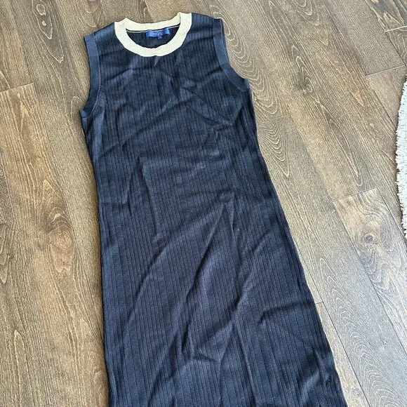 RACHEL Rachel Roy 2X black bodycon midi dress - Picture 4 of 6